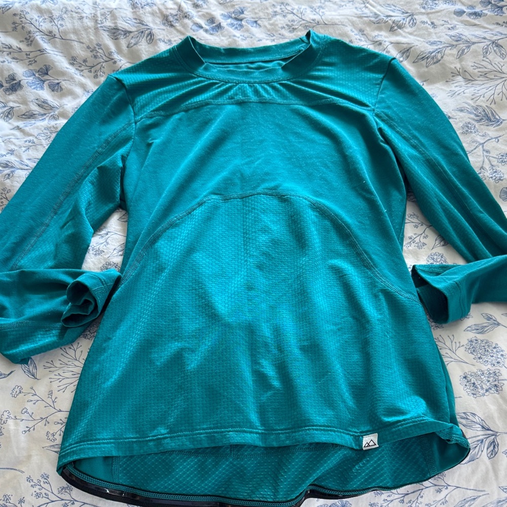 Wild rye biking top Teal Women's Top
